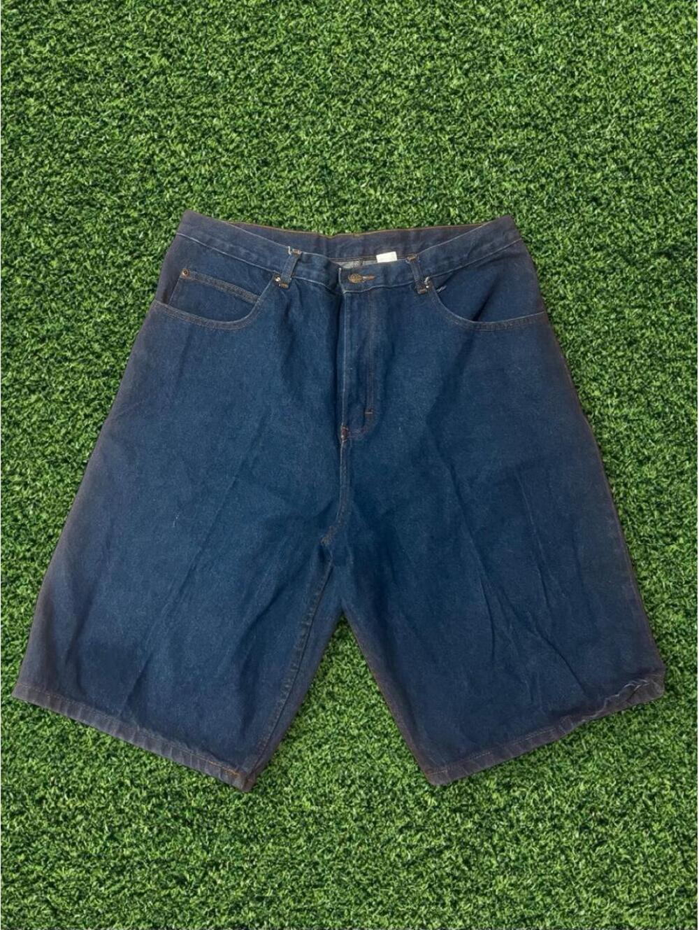 Vintage Henry Navy Blue Denim Jorts – Size 36”